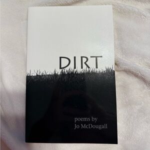 Black and White 'Dirt' Art Print by Jo McDougall